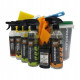 Speedclean 890 bike wash kit (знежирювальник 500 мл + 2x offroad 500 мл + чиста шина 500 мл + вологий віск 500 мл + масло ланцюг з воском 100 мл + щітка + губка + тканина + відро)