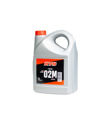 Kyb (kayaba) масло для вилки / амортизаторів / підвіси kyb 02m oil - вилка передня, khl15-11, sae 5w, 5l kyb ff oil 02m (akc)