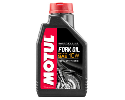Motul fork oil factory line 10w medium (синтетичне) 1л