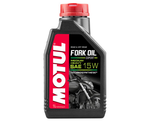 Motul fork oil medium/heavy 'expert' 15w 1л