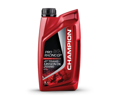 Champion transmission oil proracing gp 4t transmission oil 75w90 1l semi-synthetic (akc)