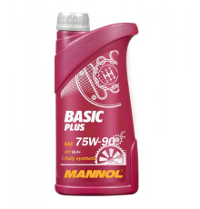 Mannol basic plus 75w90 api gl4+ synthetic gear oil 1l (75w-90)