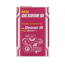 Mannol dexron iii automatic plus - масло передача 1л - металева банка (8206)