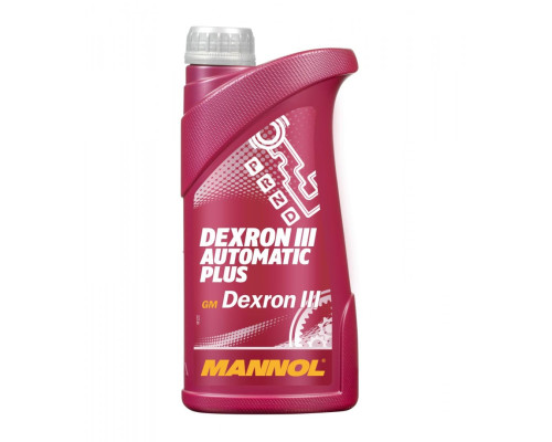 Mannol dexron iii automatic plus - масло для передач 1л (8206)
