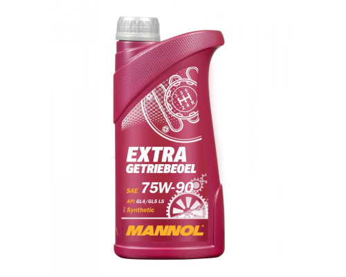 Mannol extra getriebeoel 75w90 api gl4/gl5 ls - синтетична реміньсійна олива 1л (75w-90)