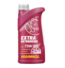Mannol extra getriebeoel 75w90 api gl4/gl5 ls - синтетична реміньсійна олива 1л (75w-90)