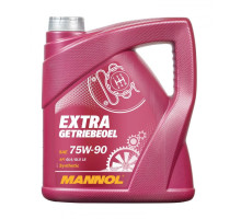 Mannol extra getriebeoel 75w90 api gl4/gl5 ls - синтетична реміньсійна олива 4л (75w-90)