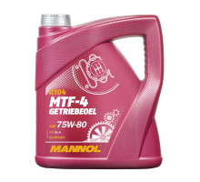 Mannol mtf-4 getriebeoel 75w80 api gl4 - синтетична реміньсійна олива 4л (75w-80)