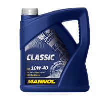 Mannol новинки 07/2023 автомобільне моторне масло 10w40 classic sn/ch-4 4 літри (7501)