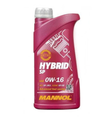 Mannol автомобільне моторне масло 0w16 hybrid 1 літр (7920) (синтетика)