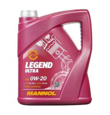 Mannol автомобільне моторне масло 0w20 legend ultra sn plus rc 5 літрів (7918) (синтетичне)