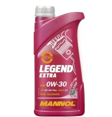 Mannol автомобільне моторне масло 0w30 legend extra ester c2/c3 1 літр (7919) (синтетичне)