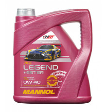 Mannol автомобільне моторне масло 0w40 legend+ester 4 літри (7901) (синтетичне)