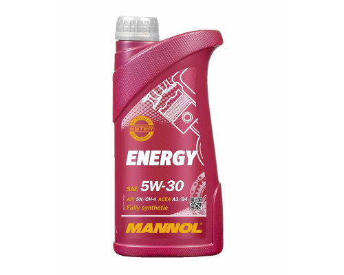 Mannol автомобільне моторне масло 5w30 energy 1 літр (7511) (синтетика)