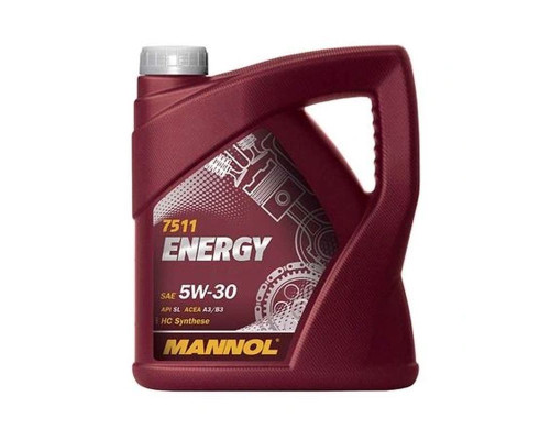 Mannol автомобільне моторне масло 5w30 energy 4 л. (7511) (синтетика)