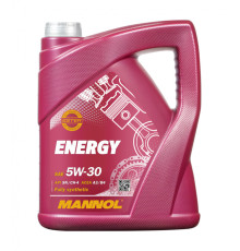 Mannol автомобільне моторне масло 5w30 energy 5 літрів (7511) (синтетика)