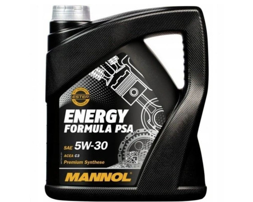 Mannol автомобільне моторне масло 5w30 energy formula op 4 літри (7701) (синтетичне)