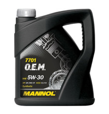 Mannol автомобільне моторне масло 5w30 energy formula op 4 літри (7701) (синтетичне)