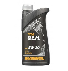 Mannol автомобільне моторне масло 5w30 oem для renault rn 0720 c4 1 літр (7706) (синтетика)