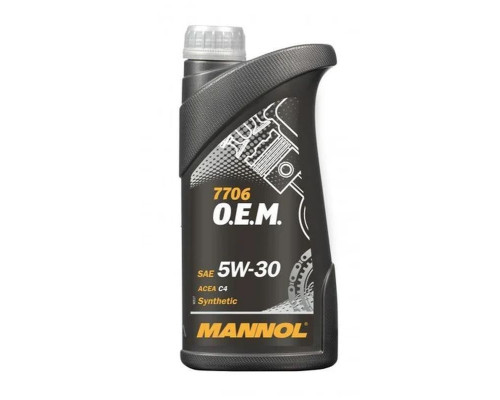 Mannol автомобільне моторне масло 5w30 oem для renault rn 0720 c4 1 літр (7706) (синтетика)