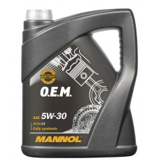 Mannol автомобільне моторне масло 5w30 oem для renault rn 0720 c4 4 літри (7706) (синтетика)
