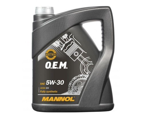 Mannol автомобільне моторне масло 5w30 oem для renault rn 0720 c4 4 літри (7706) (синтетика)