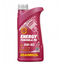 Mannol автомобільне моторне масло 5w40 energy formula pd 1 літр (7913) (синтетика)