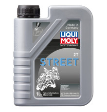 Liqui moly motorbike 2t моторне масло напівсинтетичне street 1л (6)