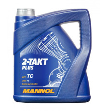 Mannol mixture oil 2t plus 4l (7204) semi-synthetic (4)