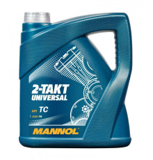 Mannol mixture oil 2t універсальне 4л мінеральне (7205) (4)