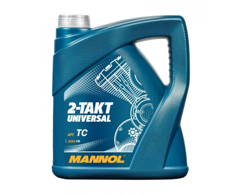 Mannol mixture oil 2t універсальне 4л мінеральне (7205) (4)