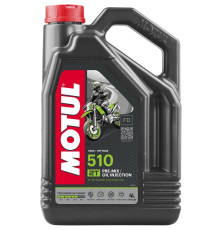 Motul engine oil 510 2t 4l (напівсинтетика)