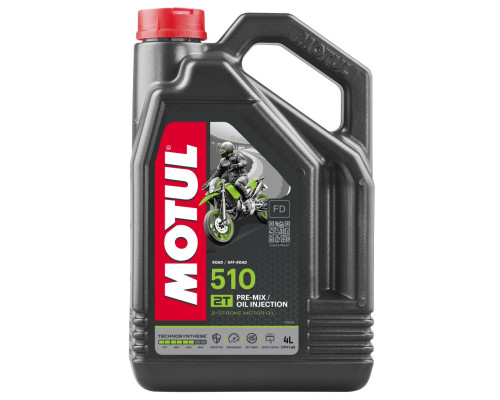 Motul engine oil 510 2t 4l (напівсинтетика)