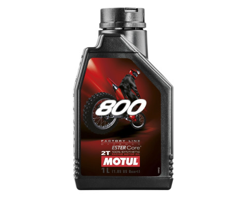 Motul engine oil 800 2t 1l synthetic offroad