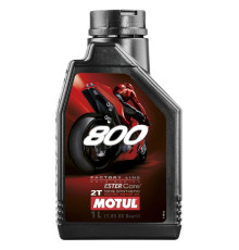 Motul engine oil 800 2t synthetic road racing factory line 1л