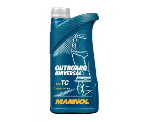 Mannol mixture oil 2t outboard universal api tc 1l (7208) (20)