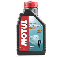 Motul outboard engine oil synth 2t 1l 100 PROCENT syntethic (підвісні бордові двигуни)