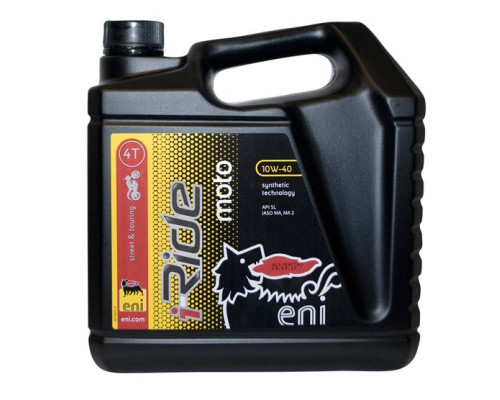 Agip (eni) i-ride moto 10w40 напів синтетична моторна олива (4л) ma2