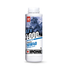 Ipone atv 4000 rs 10w40 напівсинтетичне моторне масло 1л (akc) (15)