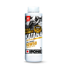Ipone full power katana 10w50 моторна масла 100 PROCENT синтетичне 1л (ester, ma2) (akc) (15)