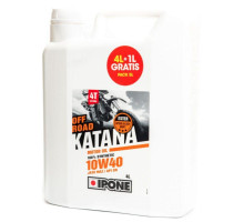 Ipone katana off road 10w40 моторне масло 100 PROCENT синтетичне 5l (ester, ma2) - 4+1  (ip1124) (akc) (4) знято