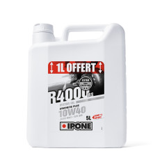 Ipone r4000 rs 10w40 напівсинтетичне моторне масло 5л (ester, ma2) -  4+1 (akc) (4)