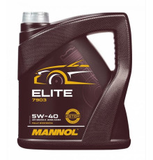 Mannol engine oil 4t elite 5w40 4l (api sn/ch-4, jaso ma2) semisynthetic (7903) (4)