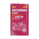 Mannol motor oil 4t motorbike 10w40 4l ester + ma2 synthetic - metal can (7812) (4) (api sn)