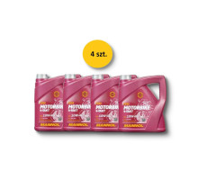 Mannol motor oil 4t motorbike 10w40 4l ester + ma2 synthetic (7812) (api sn) коробка 4 штуки (пакет)