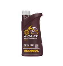 Mannol motor oil 4t motorbike 10w50 1l synthetic ester technology (jaso ma/ma2) (7814) (20)