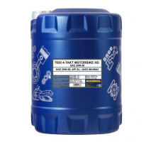 Mannol motor oil 4t motorbike hd 20w50 10l v-twin ma2 semi-synthetic (7830)