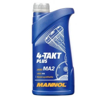 Mannol engine oil 4t plus 10w40 1l (api sl, jaso ma/ma2) semisynthetic (7202) - коробка 40 штук (упаковка)