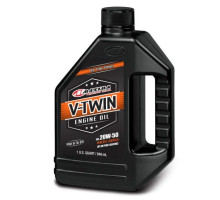 Новинка maxima минеральне моторне масло v-twin mineral 20w50 1 літр (12) (akc)