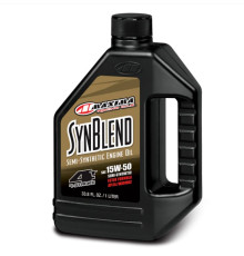 Новий продукт maxima semi-sinthetic engine oil syn blend ester 15w50 1 літр (12) (akc)